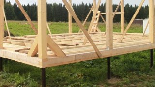 Сарай на винтовых сваях или хозблок на сваях Красноуфимск цена от 2532 руб. / шт.