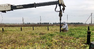Установка винтовых свай Красноуфимск цена от 3100 руб.
